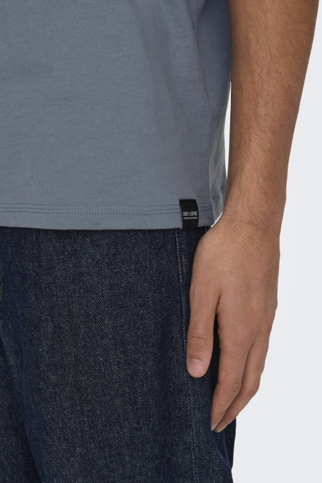 Only & Sons onsmax life ss stitch tee noos